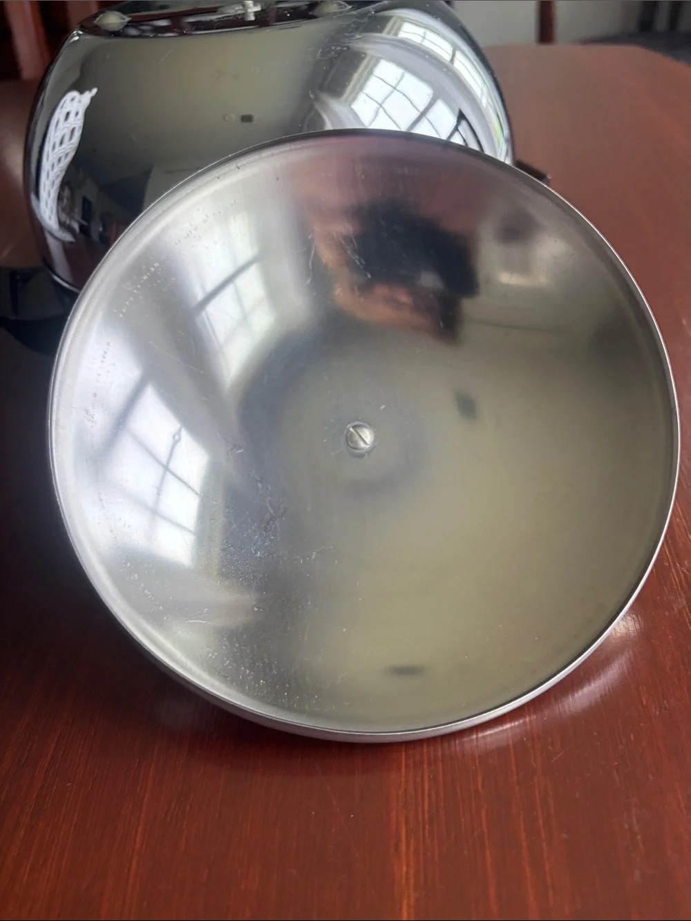 West Bend Penguin hot/cold server,ice bucket,food,mid century,stainless steel